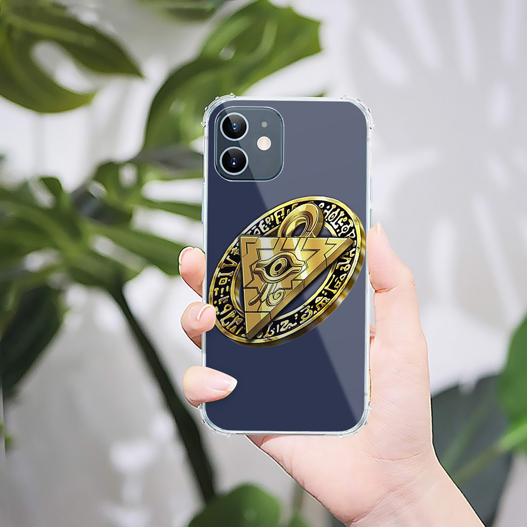 （画像用） 遊☆戯☆王 Yu-Gi-Oh! 【iPhone 12シリーズ対応】透明スマホケース（クリアソフトケース）